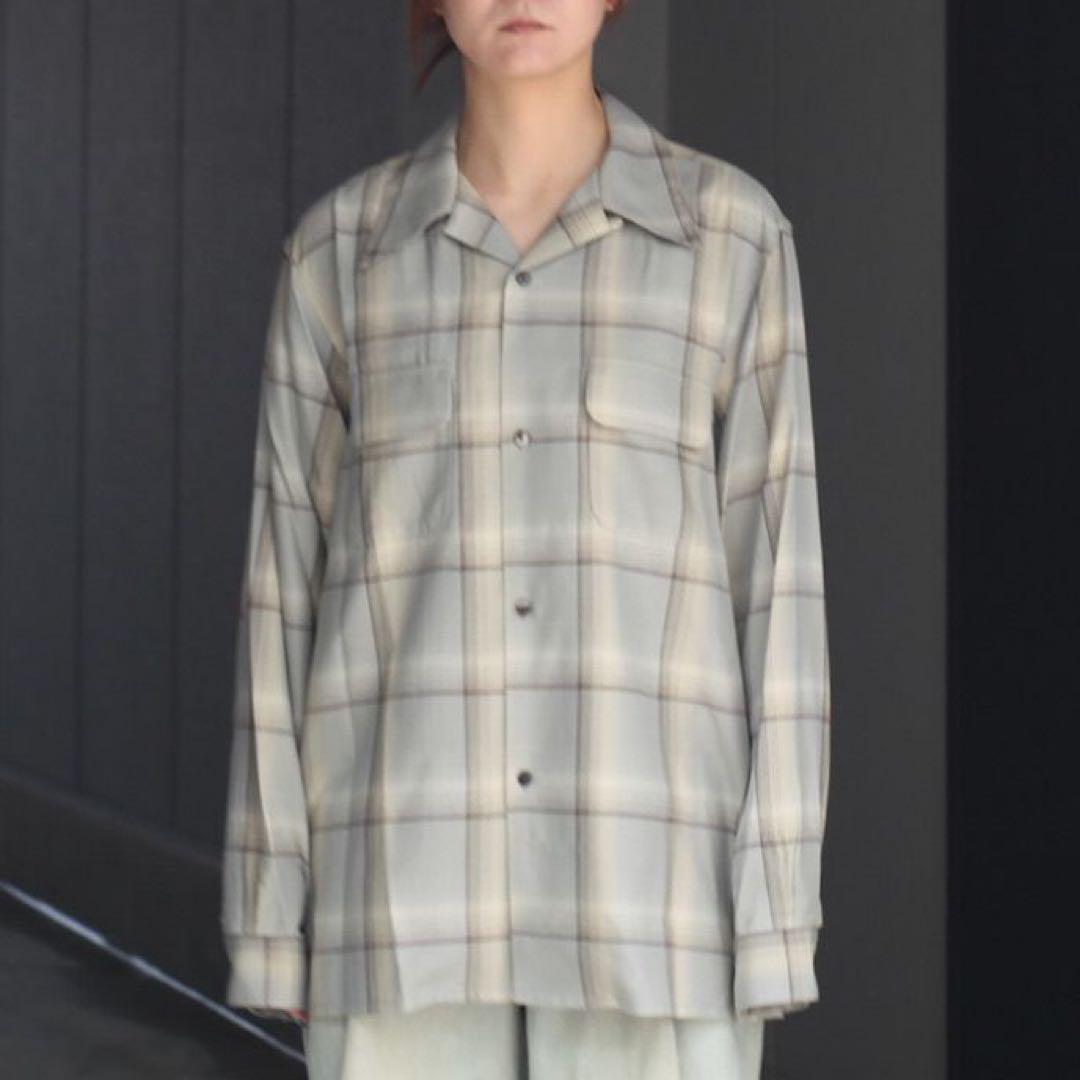 SUGARHILL [ OMBRE OPEN-COLLAR SHIRT ] PURPLE | ロイド・エフ