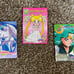 3 Japanese Sailor Moon S Collectible Cards