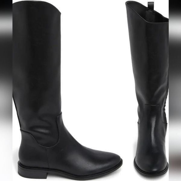 New NORDSTROM RACK Meadow Tall Riding Boot (Women) black 5.5