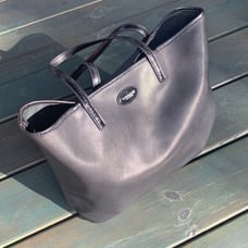 Coach black tote bag