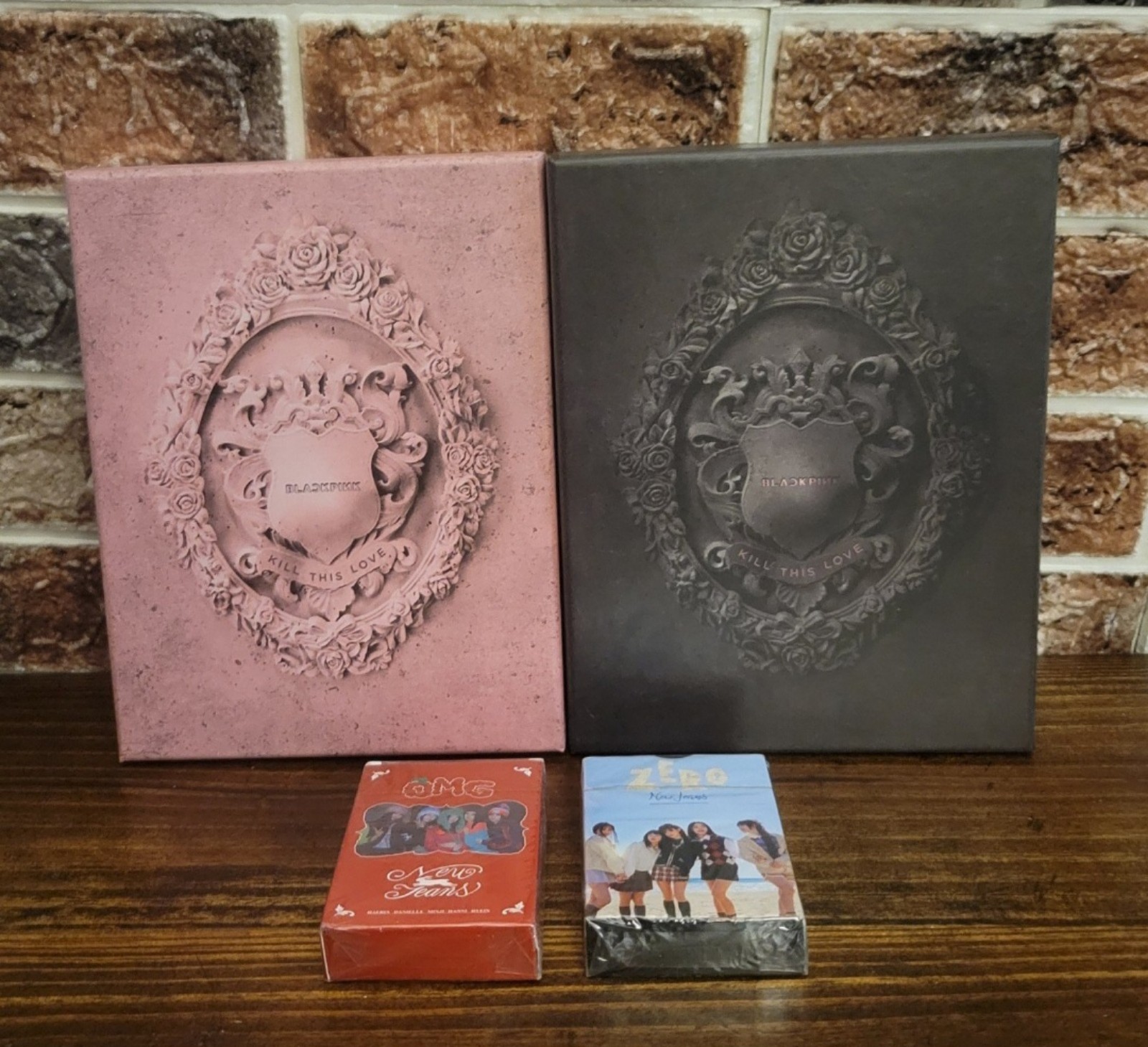 Black & Pink and New Jeans CD and Cards