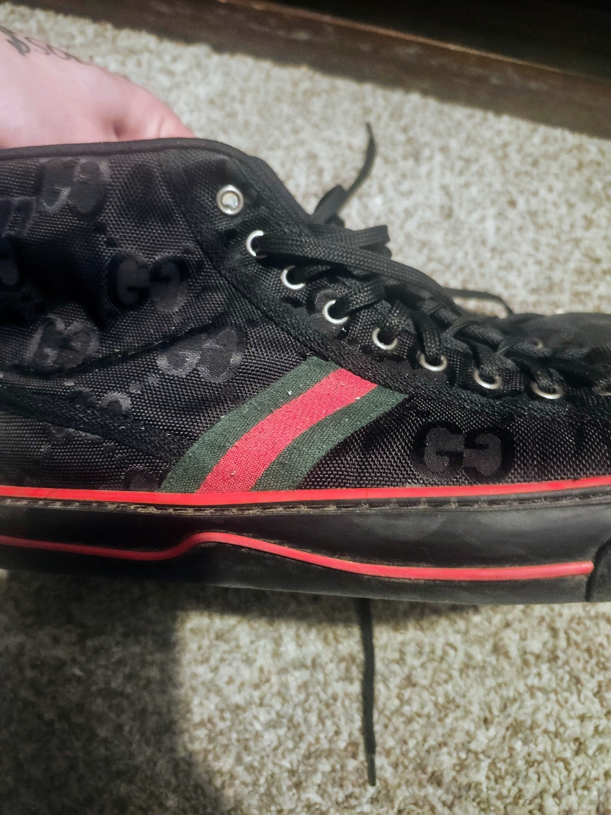 Gucci Off The Grid High Top Sneakers SIZE 11
