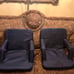 2 Naomi Home Venice PortableReclining Seats with Armrest Royal Blue/ Grande