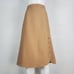 Vintage 70's Tan A-Line Skirt