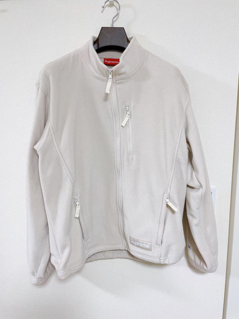 Supreme Fleece Jacket Ivory