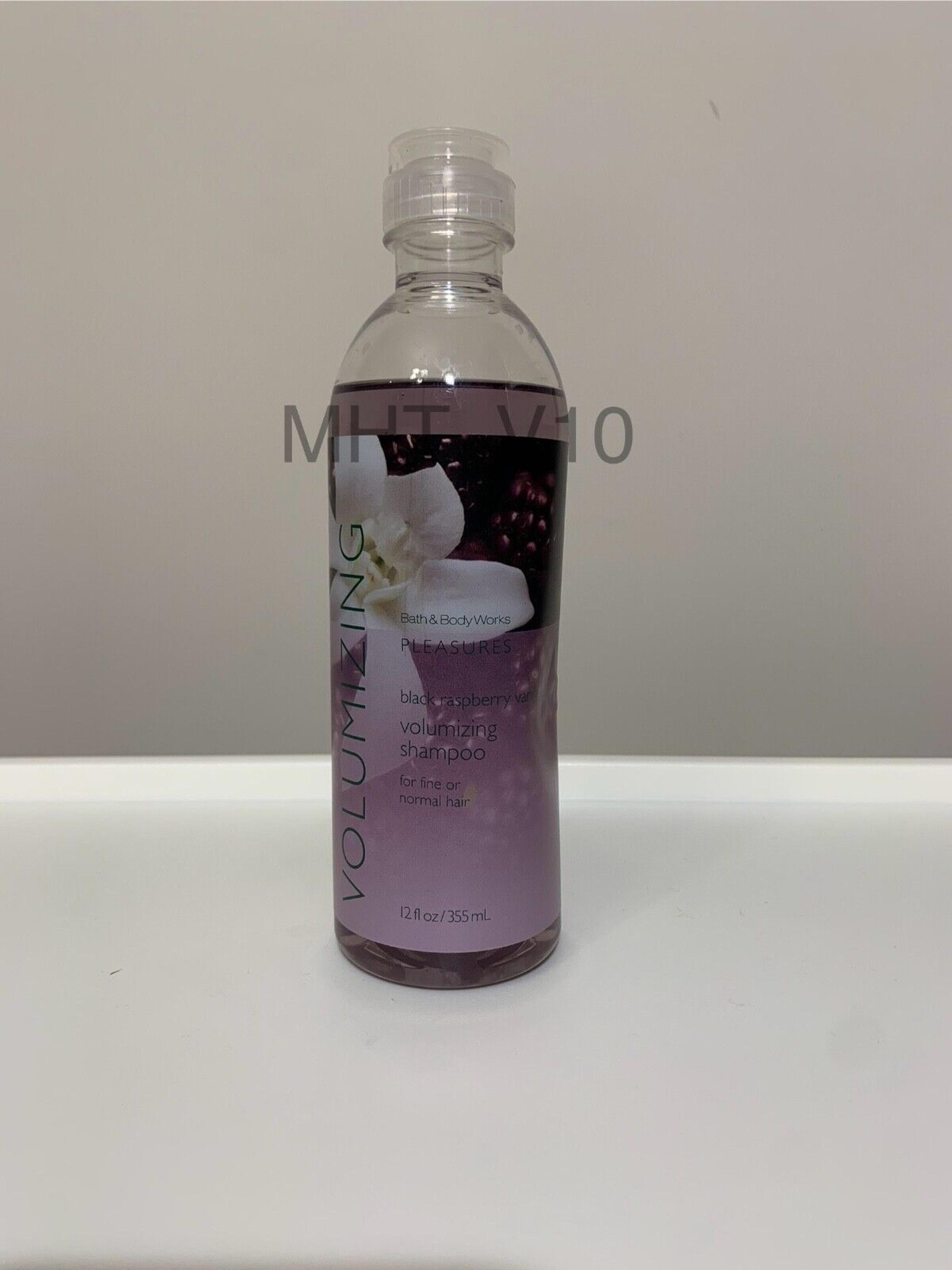 Bath & Body Works Pleasures Black Raspberry Vanilla Shampoo 12 fl oz (Rare)