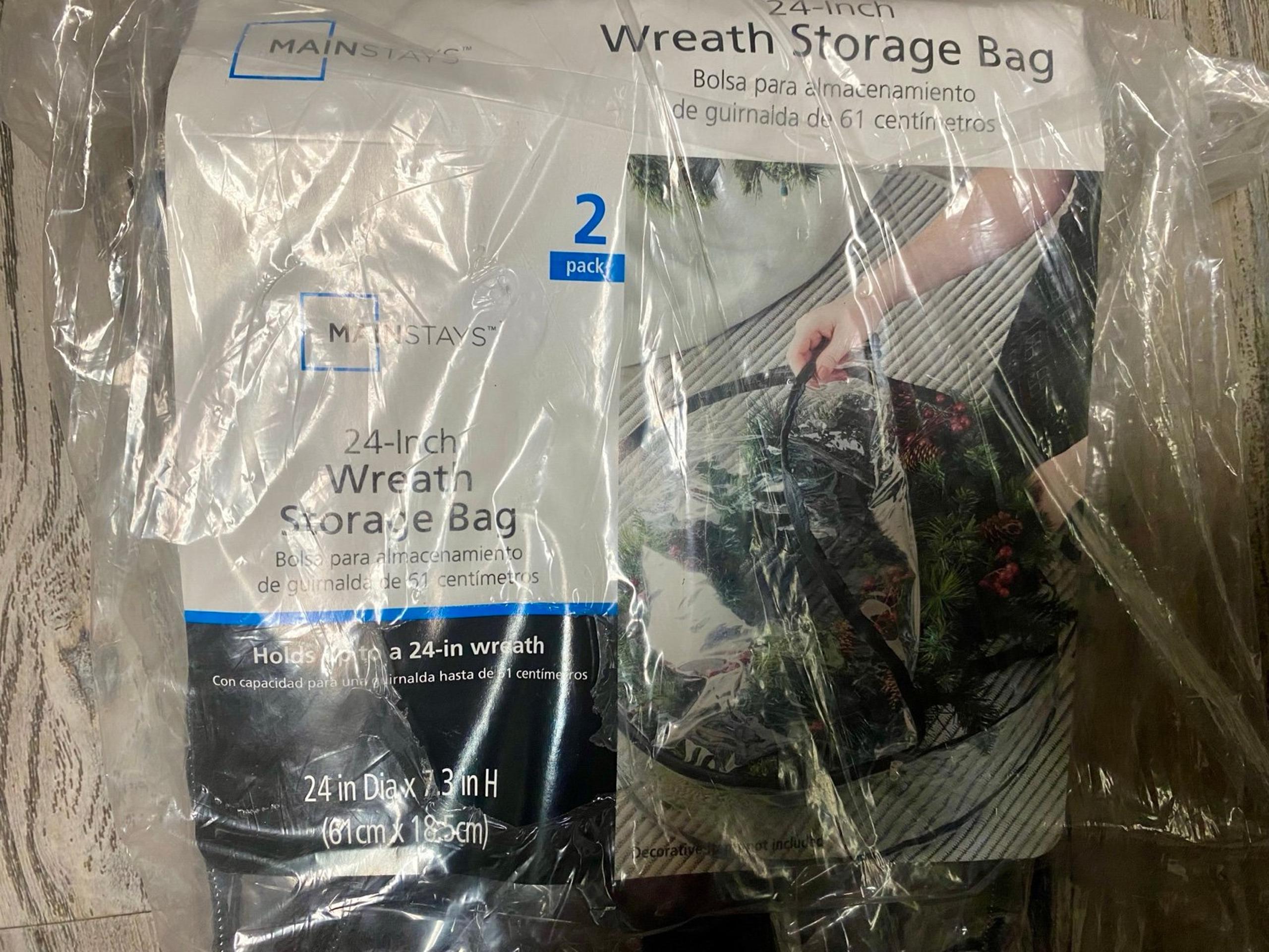 24 inch Christmas Wreath Storage bag