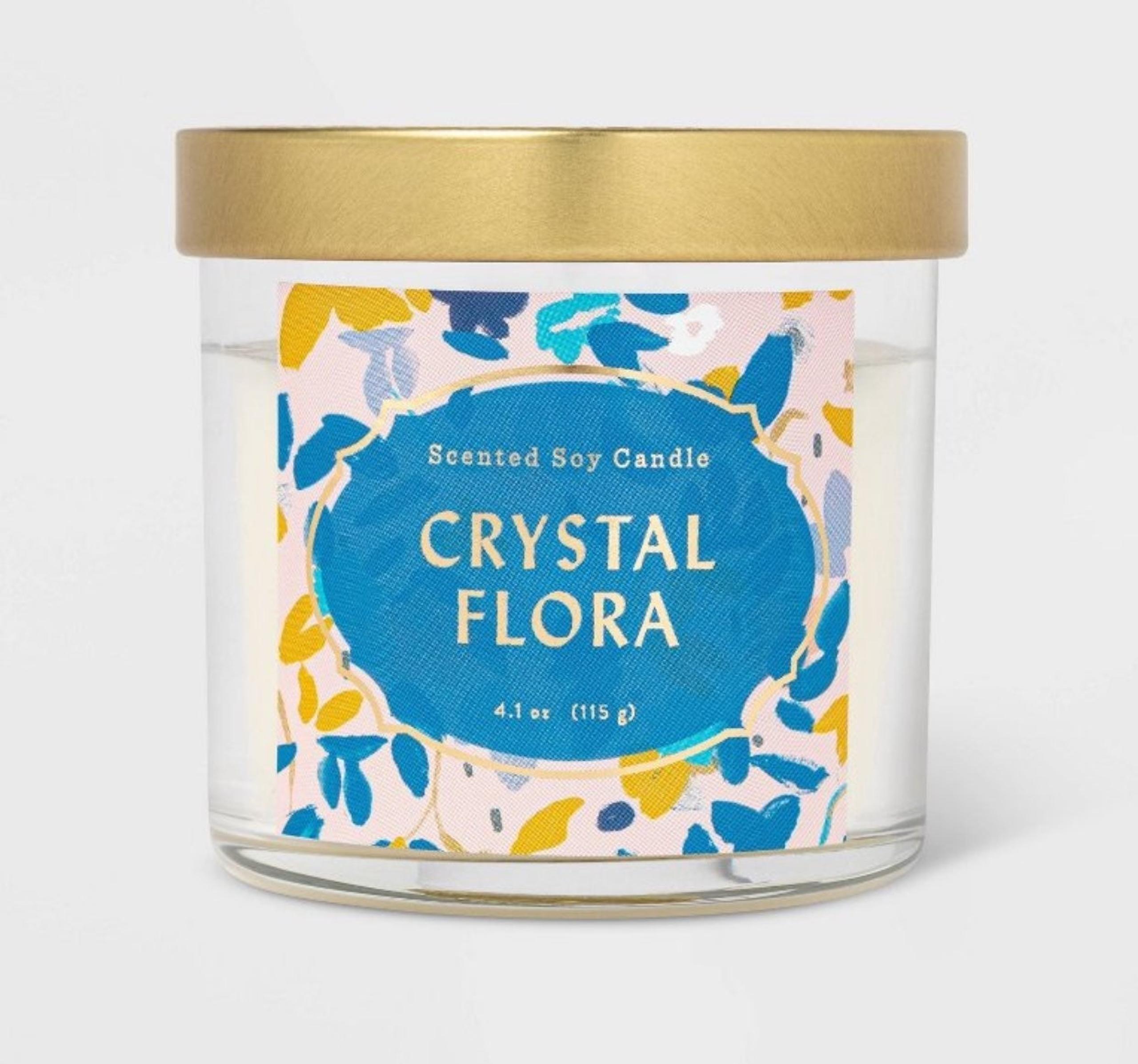 Opalhouse Crystal Flora Candle