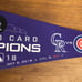 Colorado Rockies MLB Baseball NL Wild Card Champions 2018 collectible souvenir