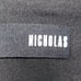 Nicholas one shoulder dress in black