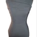 Nicholas one shoulder dress in black
