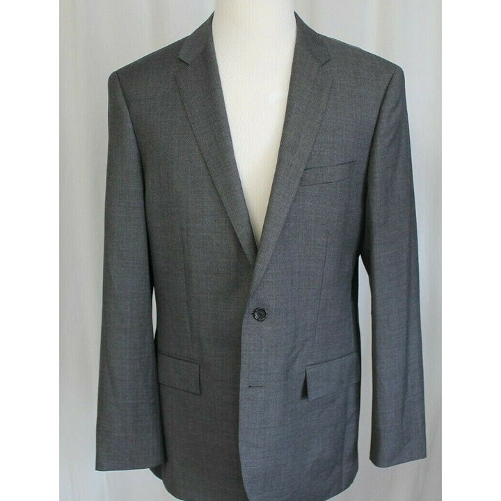 J CREW MENS LUDLOW 2 BUTTON SUIT JACKET WORSTED WOOL 44L 11707 NWOT
