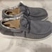 Hey Dude Wally womens 8 sparkling grey