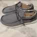 Hey Dude Wally womens 8 sparkling grey