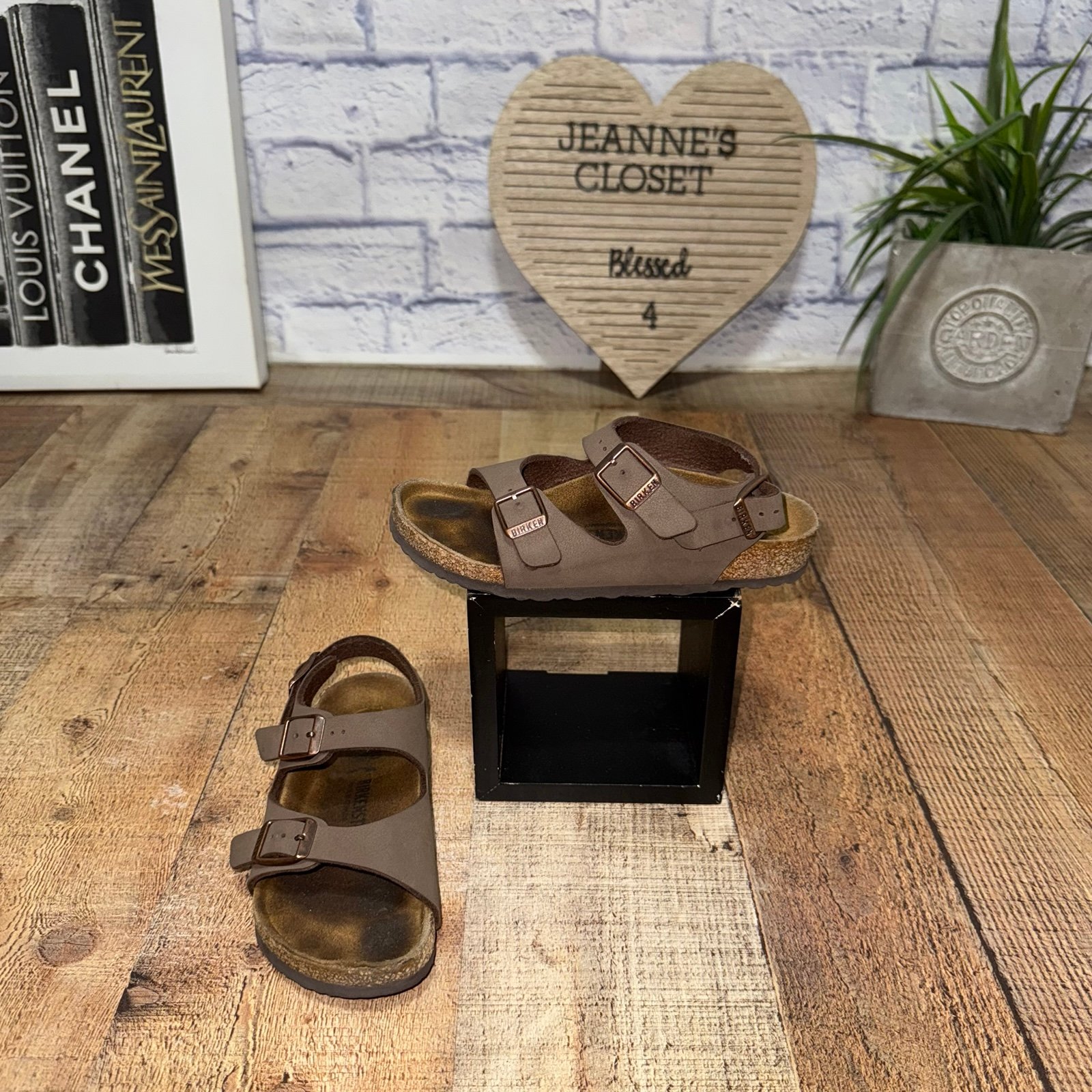Kids' Roma Birko-Flor Slingback Sandal Birkenstock Size 30 US 12 - 12.5 Pre own