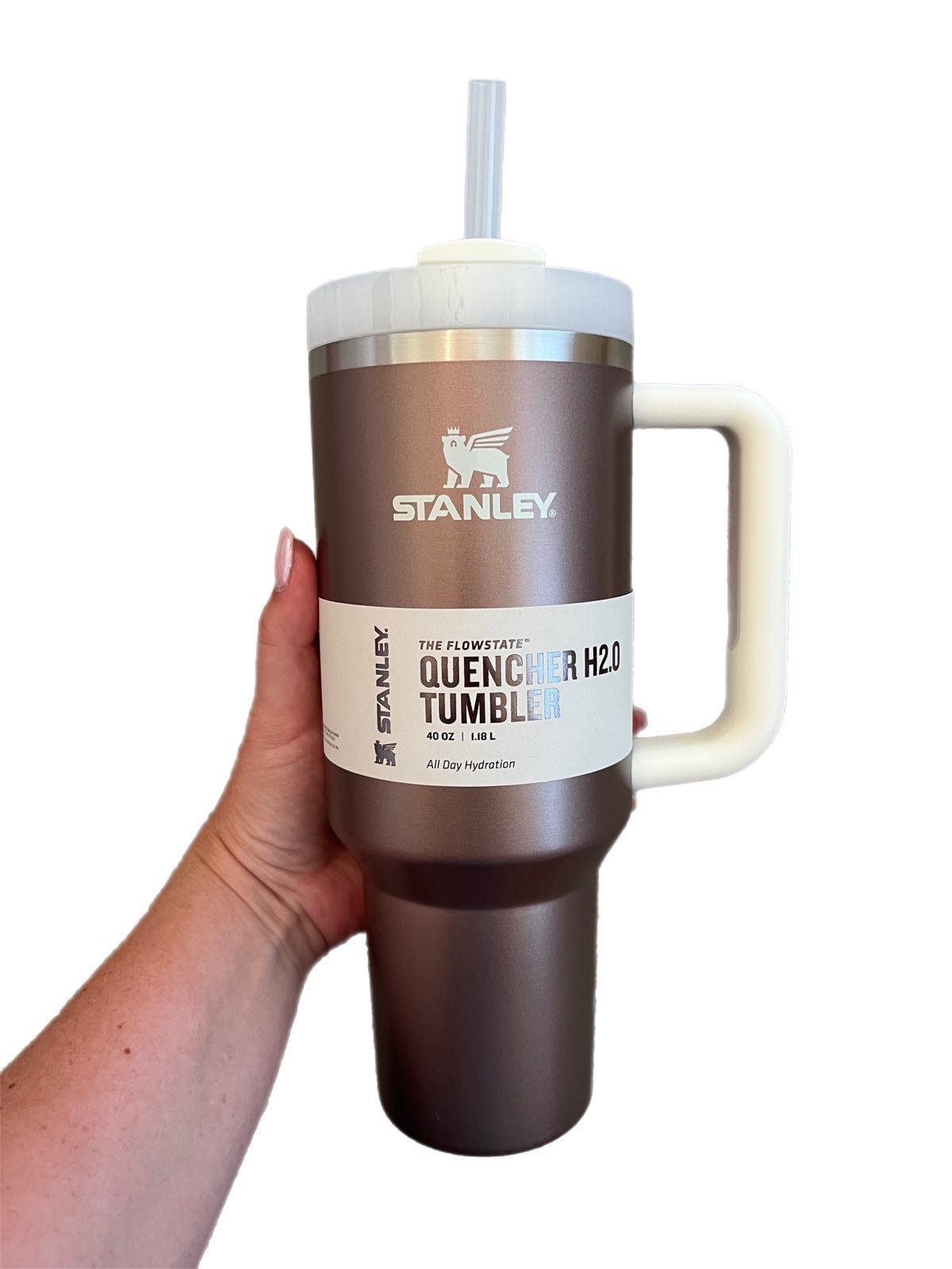 Stanley Quencher 2.0 40 oz Tumbler Rose Glow