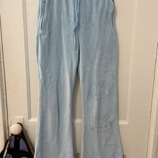 blue hello kitty sweatpants