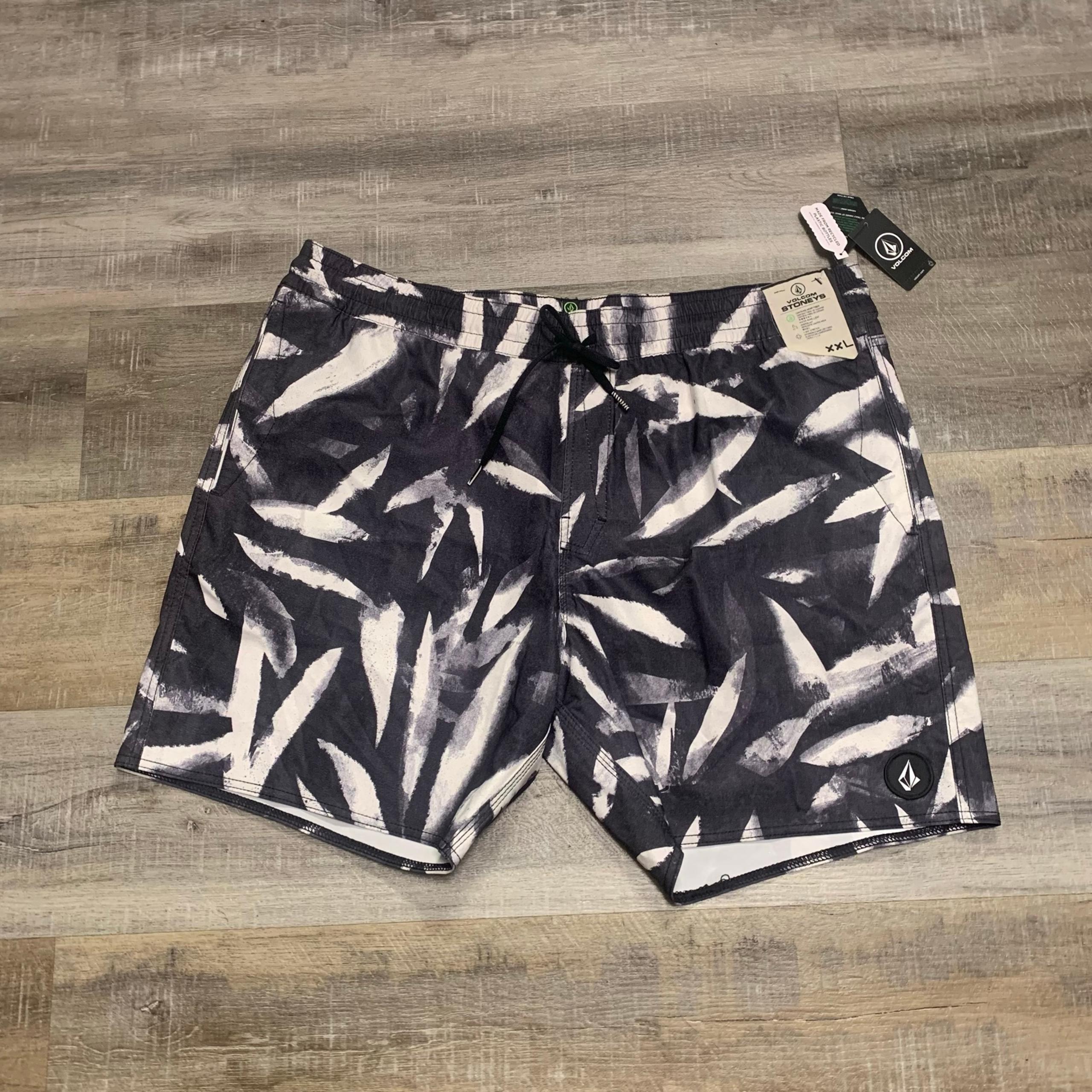 Volcom Stoneys Echo Leaf Hemp swim Trunks Men’s XXL Shorts