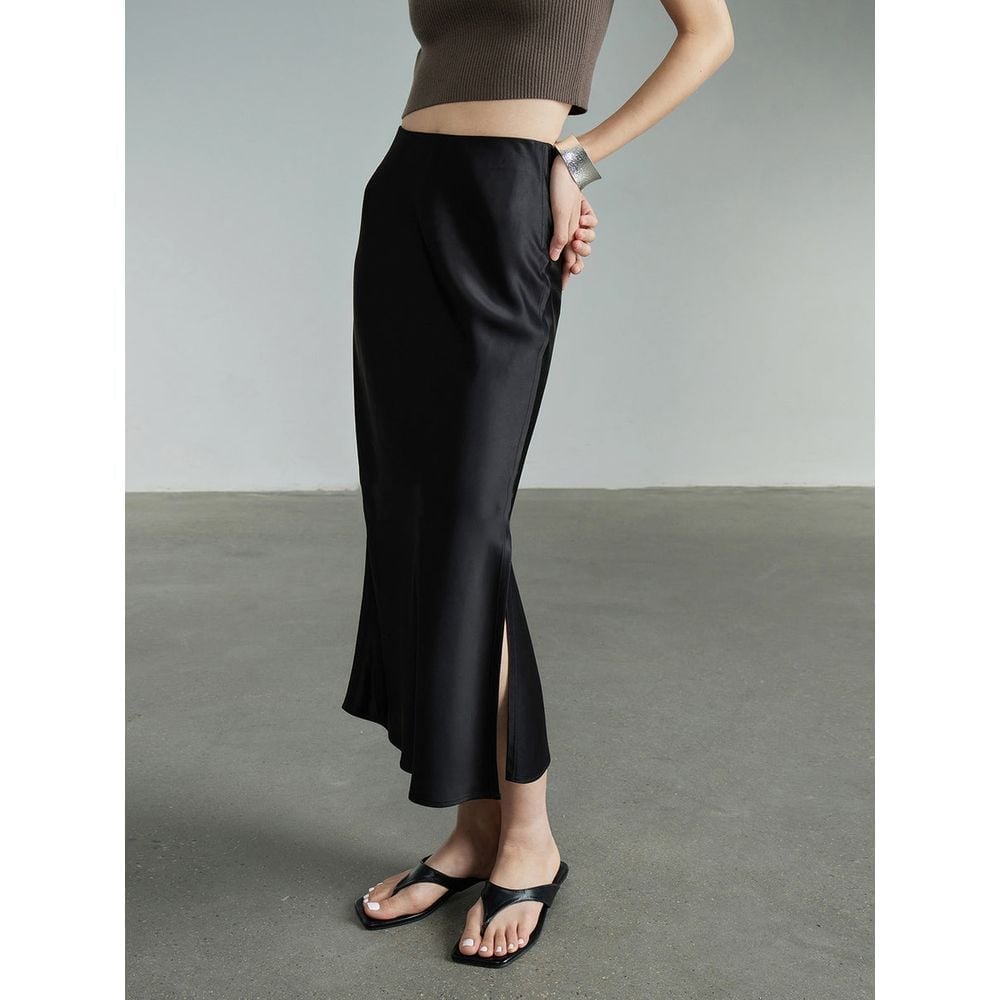 midi skirt office wear