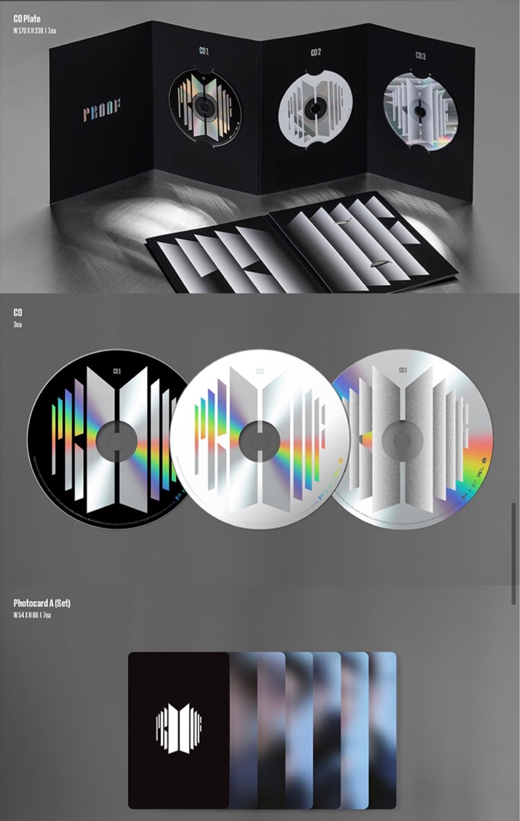 BTS Proof Standard Album SEALED