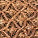 Vilenca Holland Woven Leather Crossbody Shoulder Bag Cognac Tied Knotted Braided