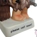 Please Call Soon! Vintage Kitsch Flapper