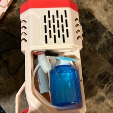 Bubble gun machine
