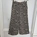 NWT Anthropologie Kate Leopard Print Cropped Trousers | 6