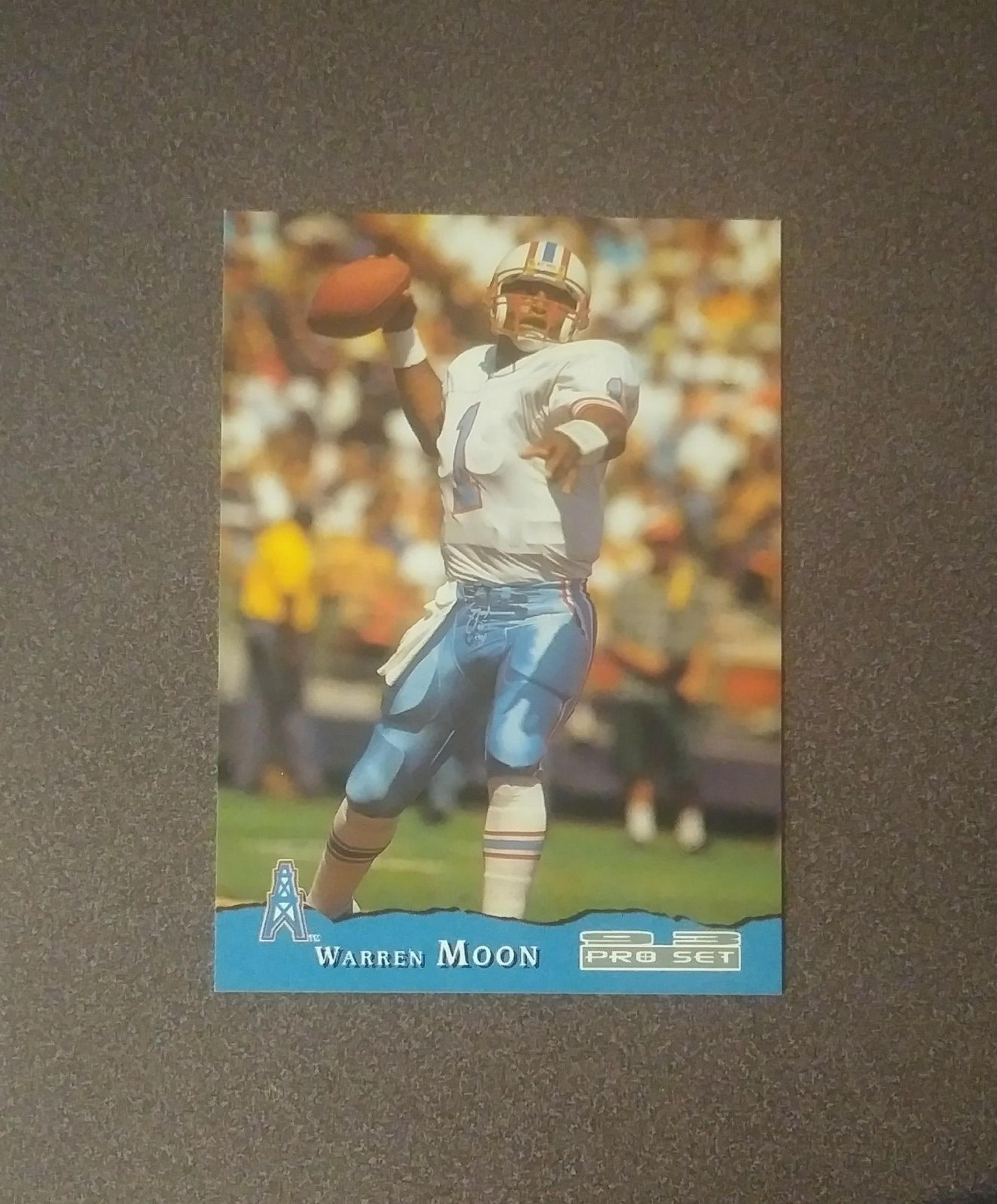 1993 Pro Set Warren Moon Houston Oilers