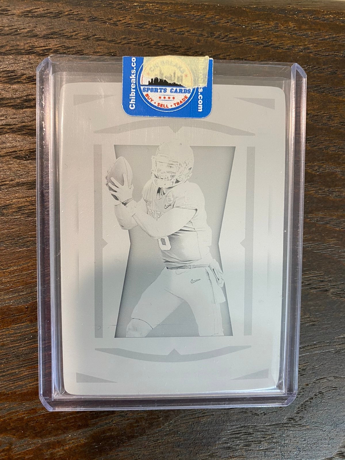 Baker Mayfield Printing Plate 1/1