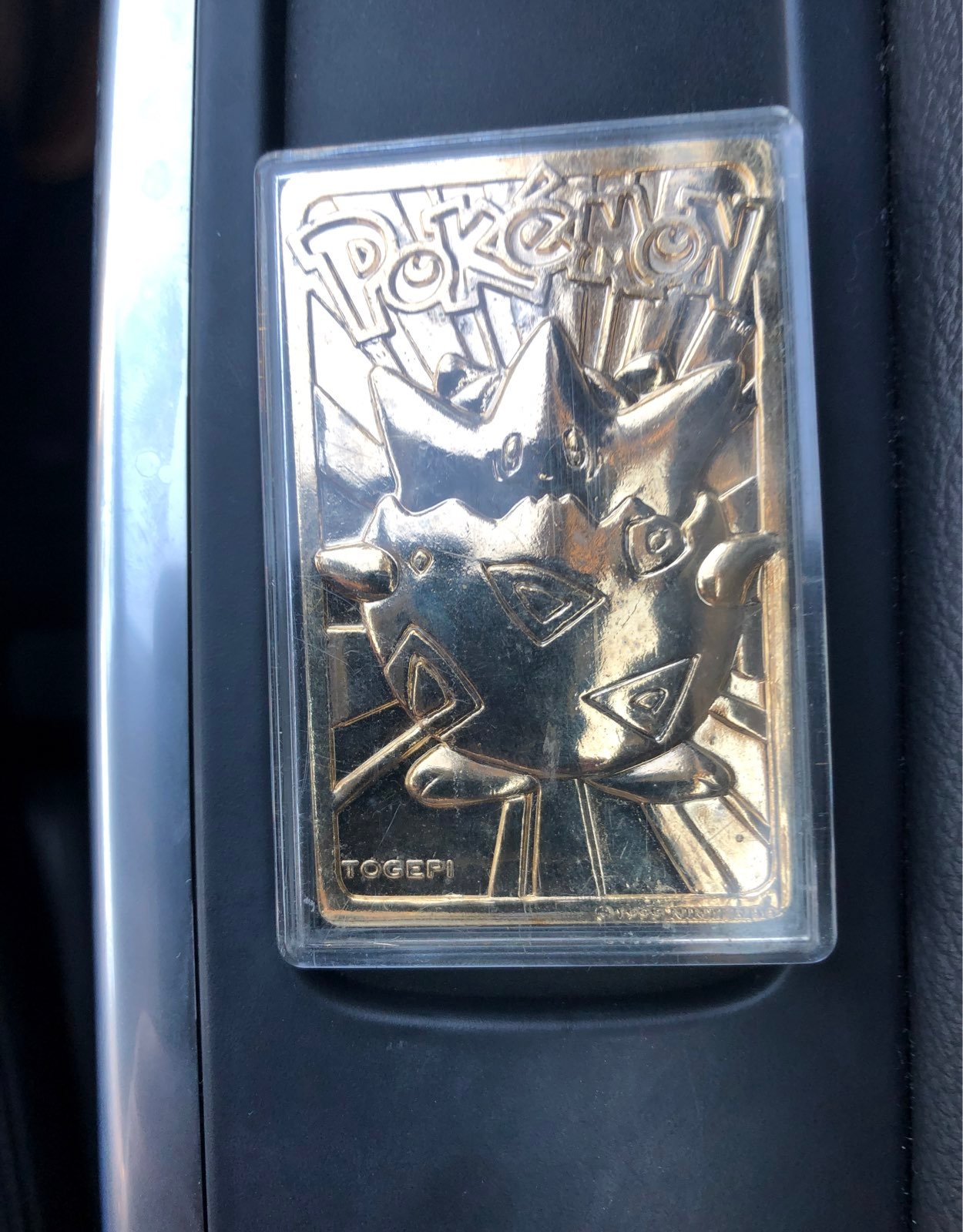 Gold Card Pokemon 24k Gold plated