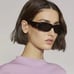 THE ATTICO MINI MARFA IN BLACK