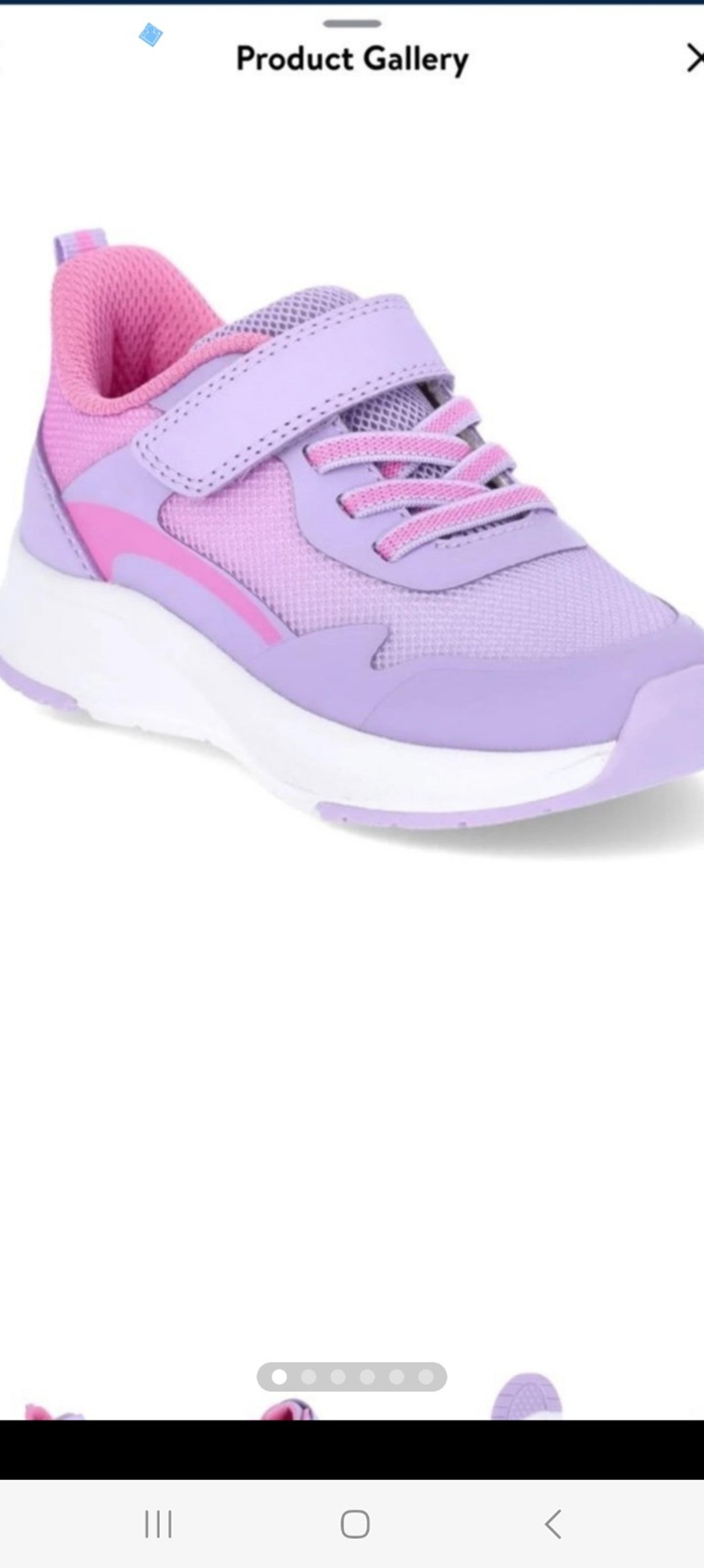 Girl's toddler jogger sneakers. Size 7
