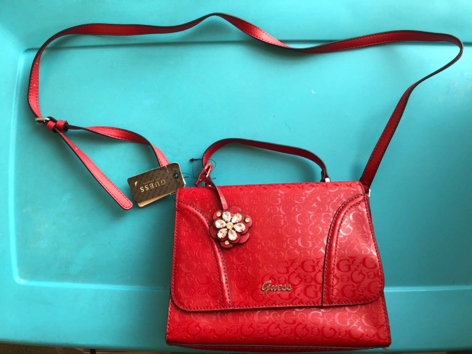 Guess merilee satchel sale
