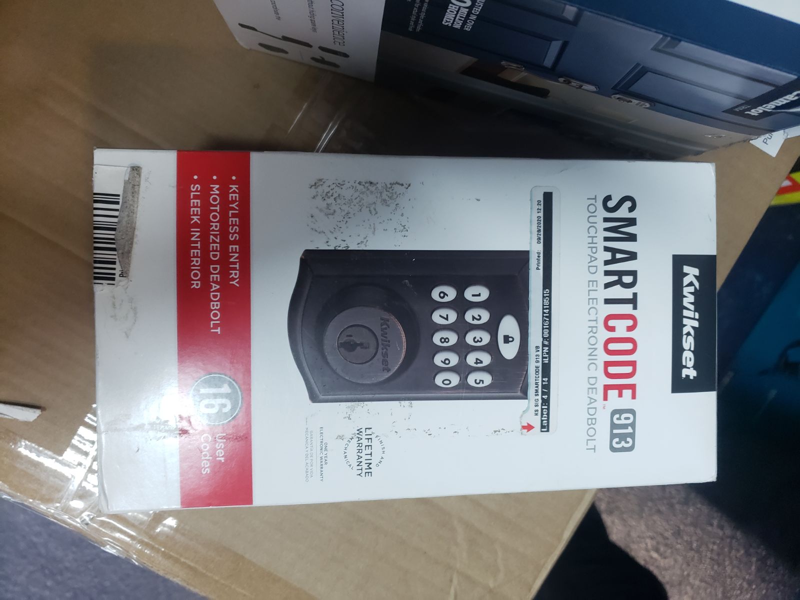 Brand new lock