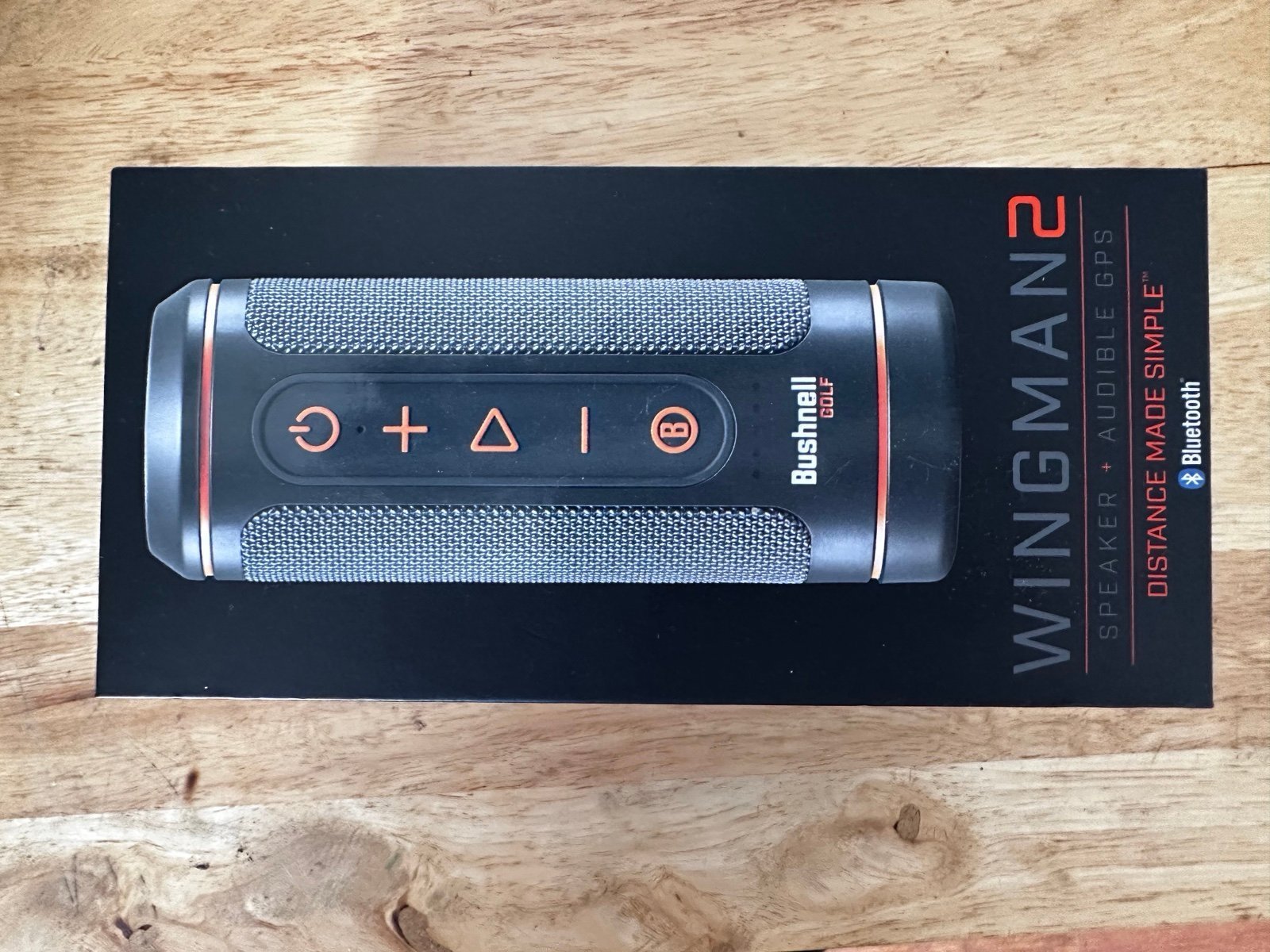 Bushnell GOLF Wingman 2 Speaker+Audible GPS Bluetooth Made Brand new unopened.