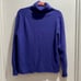 Celtic & CO Wool Basic Minimalist Office Work Oversized Turtleneck Sweater S