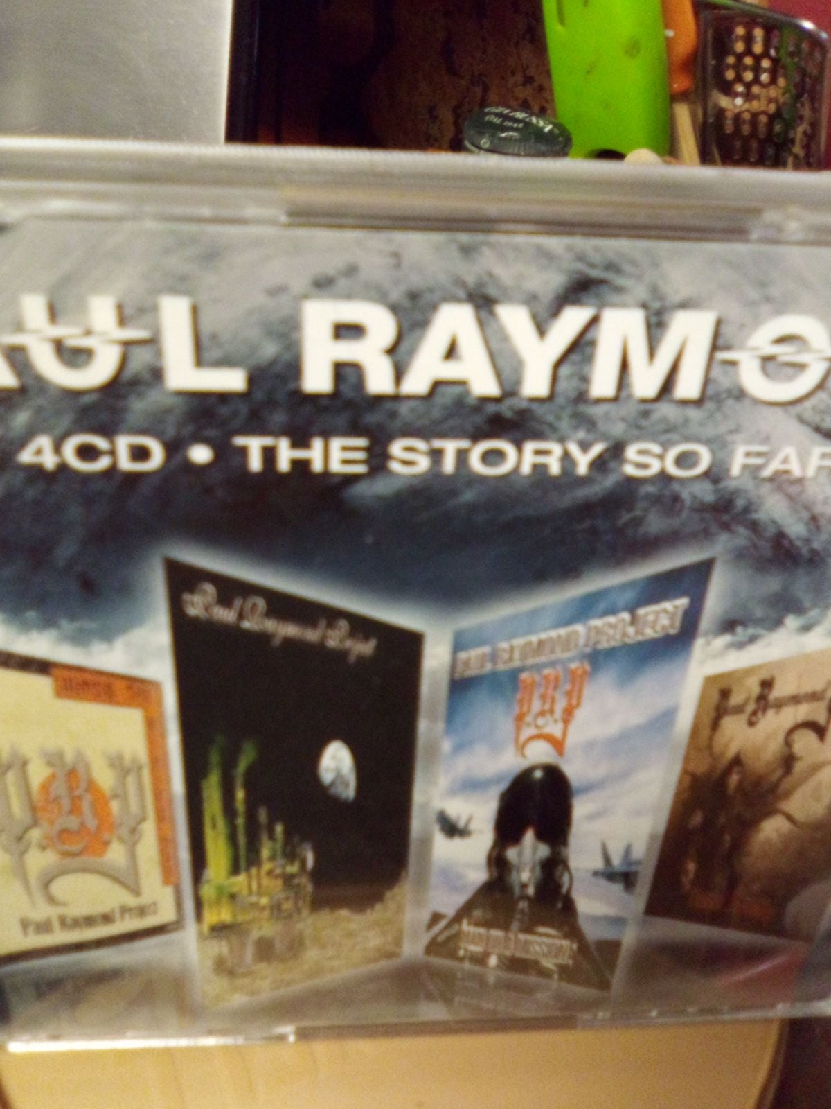Paul Raymond (UFO) signed 4 CD set The Story So Far.