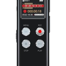 128GB Digital Voice Recorder with Playback