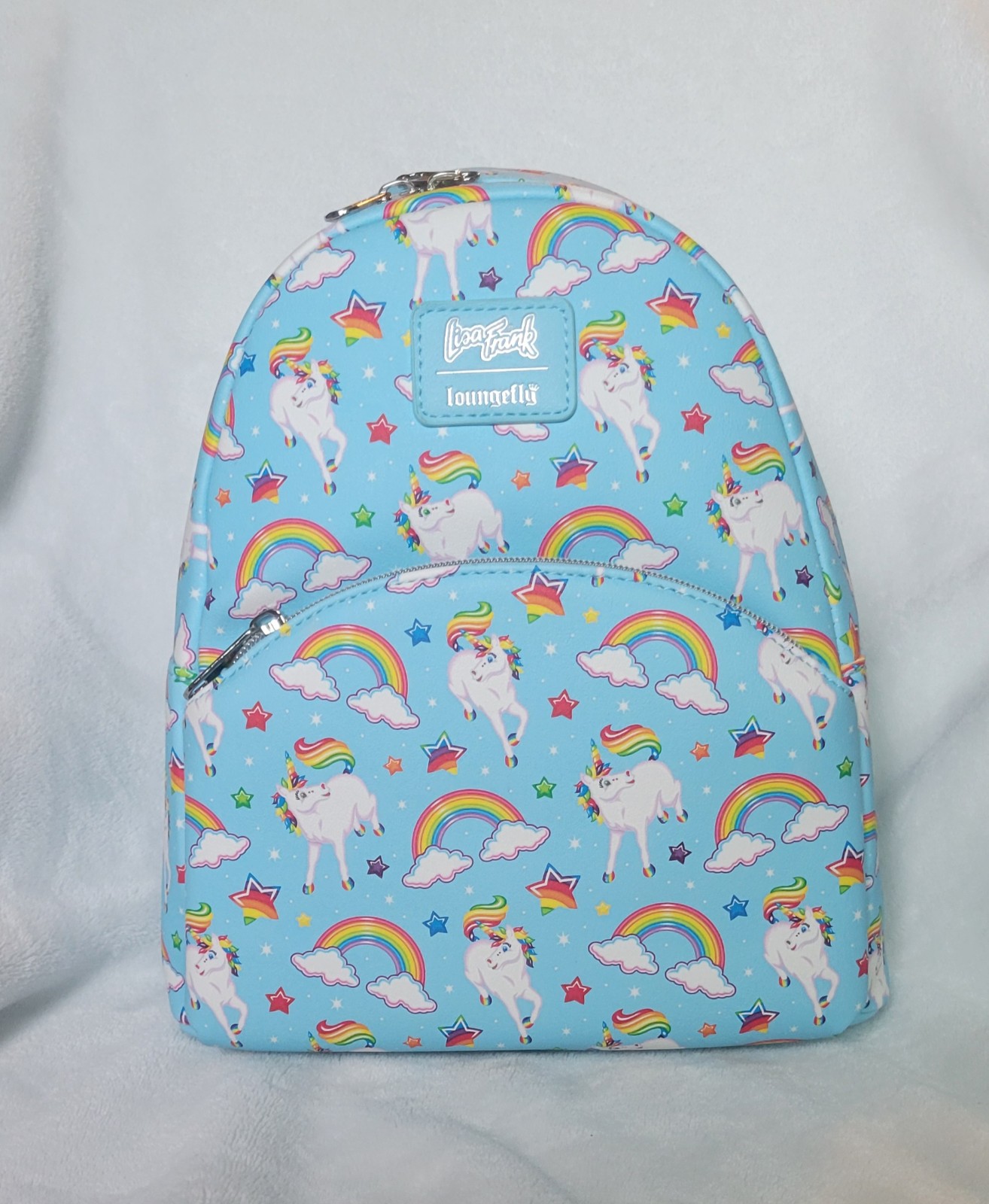 Loungefly Lisa Frank all over print backpack