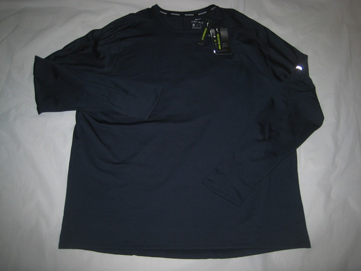 Nike Men's Dri Fit Element Running Crew Long Sleeve Top CU6071-451 Size 2XL