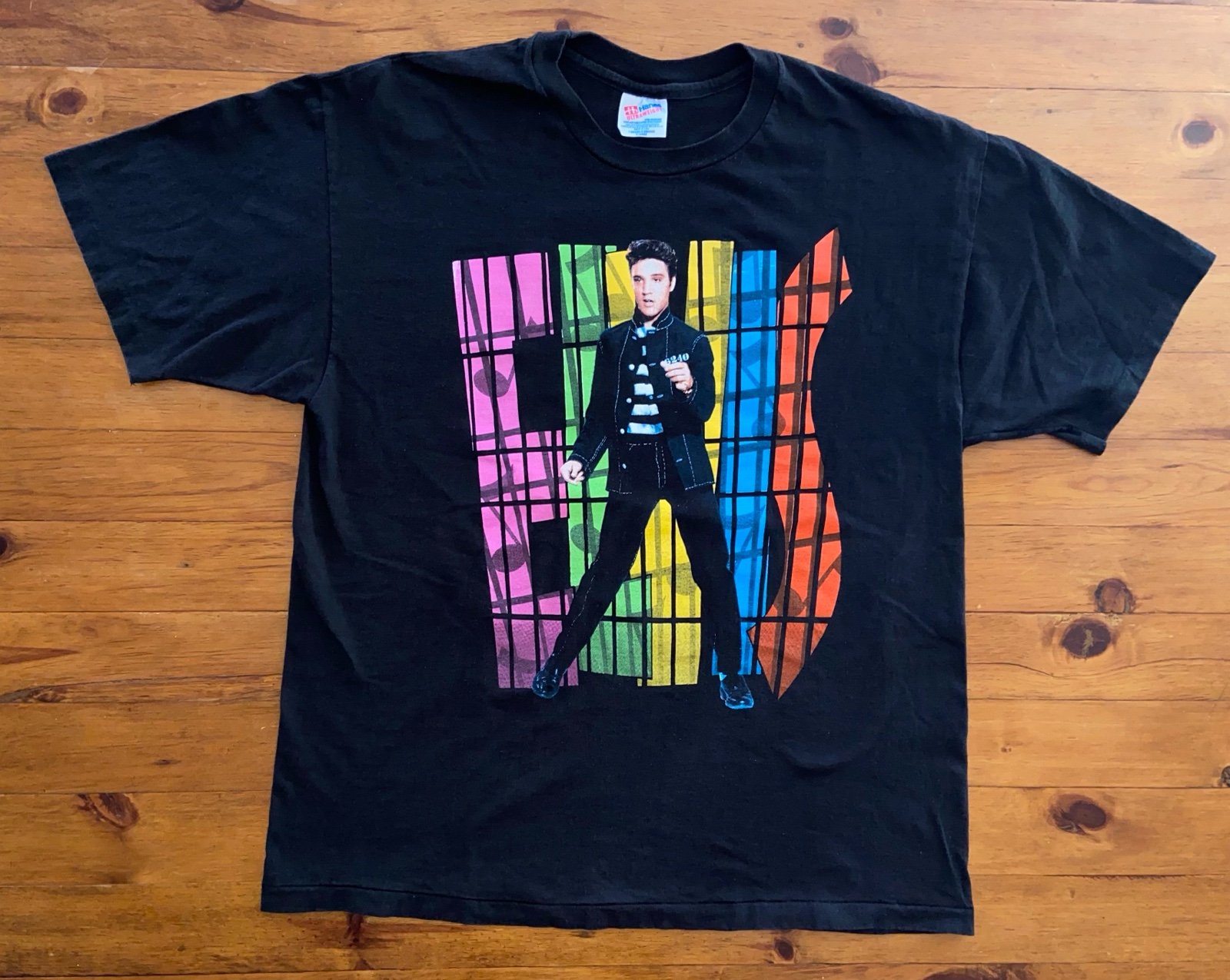 Vintage 90s 1991 Elvis Presley Jailhouse Rock Single Stitch T-shirt Mens XL USA