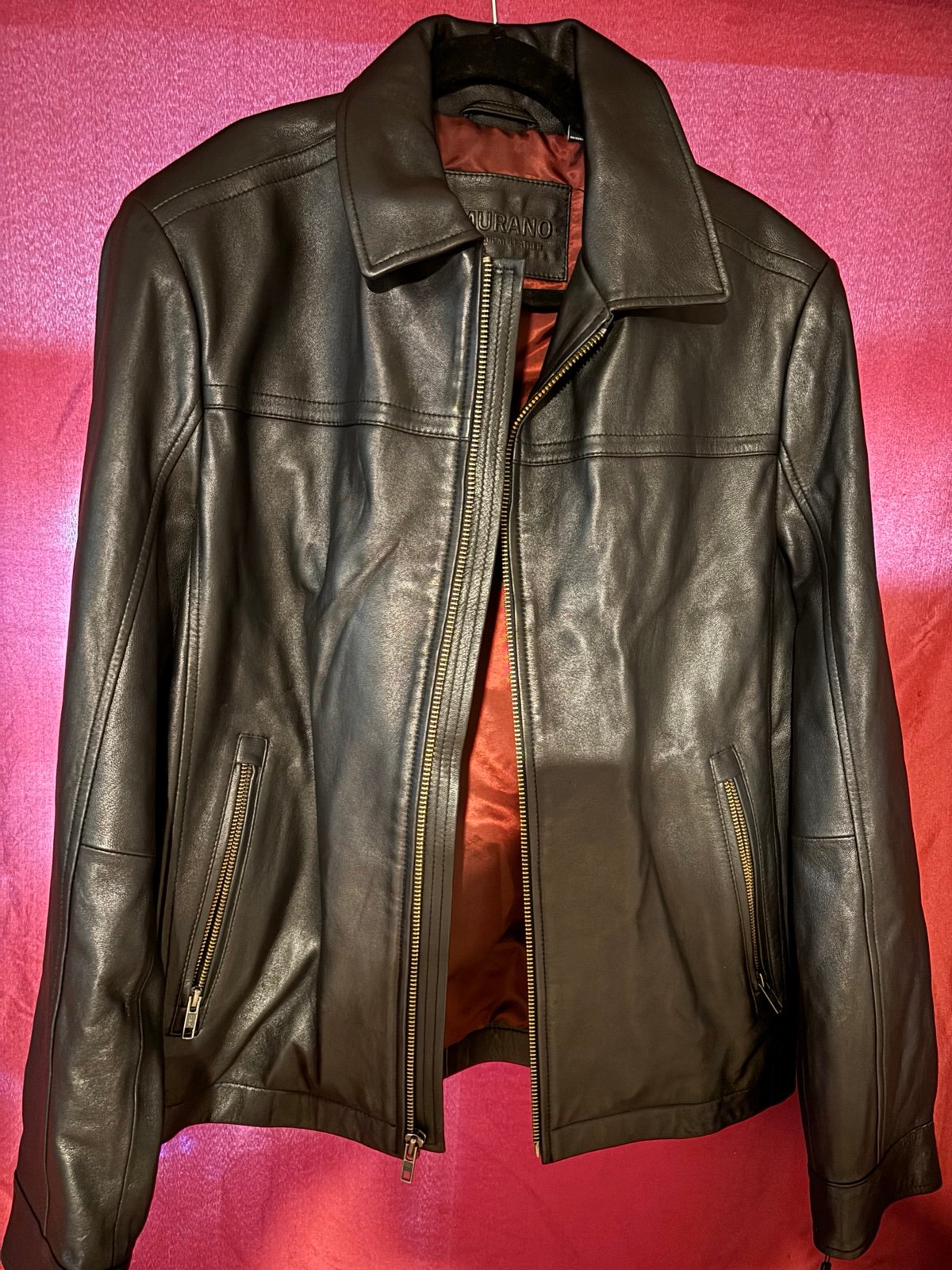 Murano Authentic Leather Jacket.
