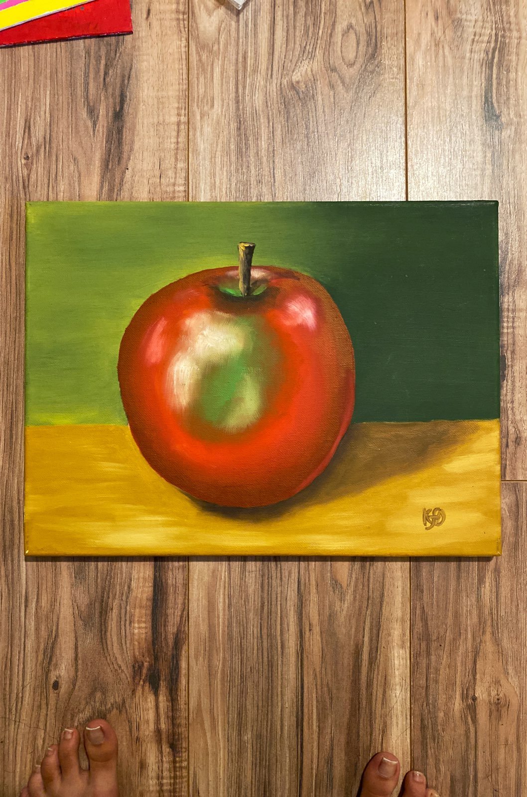 Painting Apple