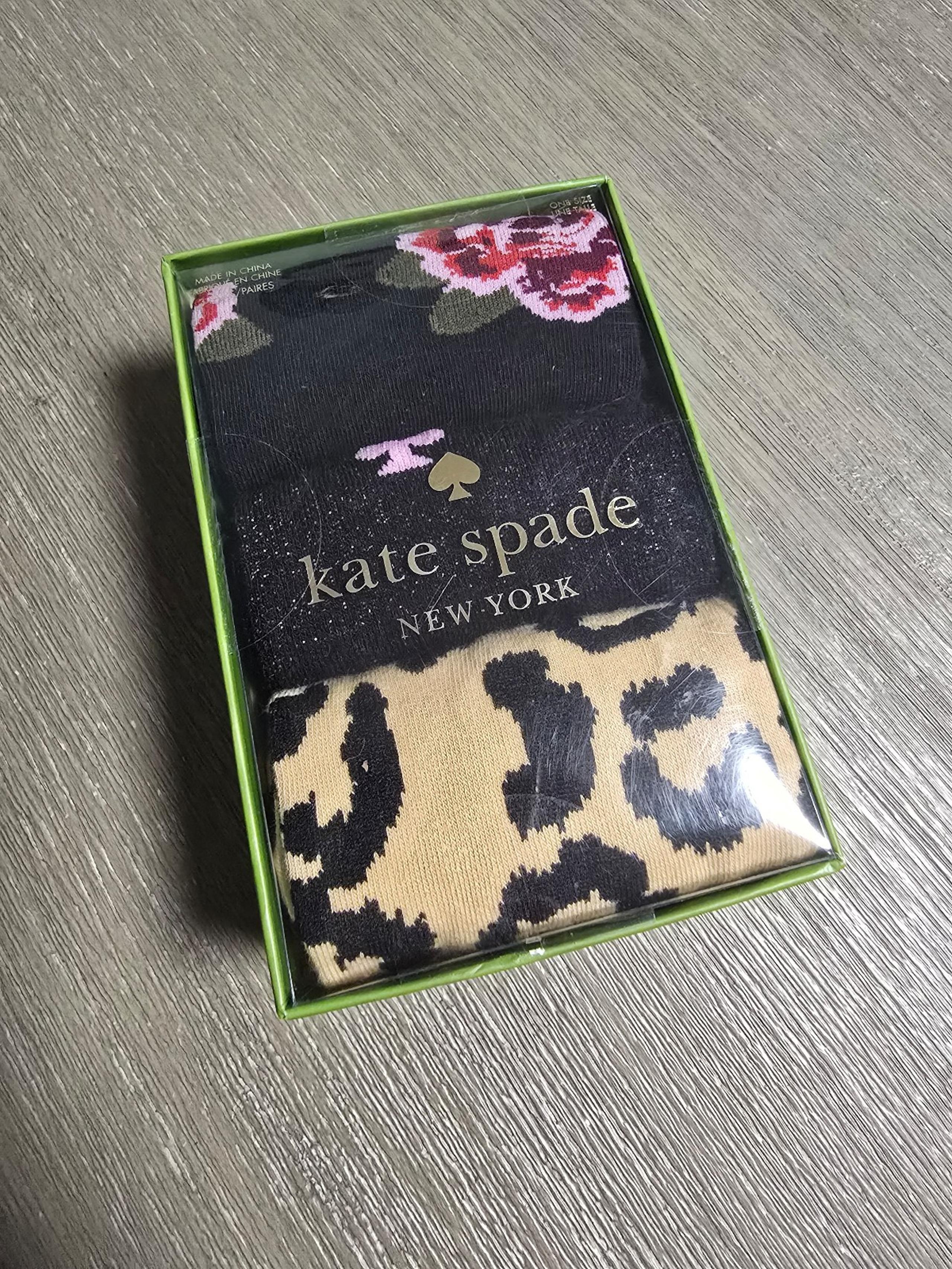 New Authentic Kate Spade women's socks