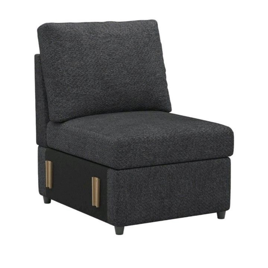 Middle Module Seat Armless Chair For Modular Sectional Sofa Couch Single