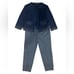 St. John Pants Pintucked Ankle Trouser Jacquard Diamond Print High Rise Size 12