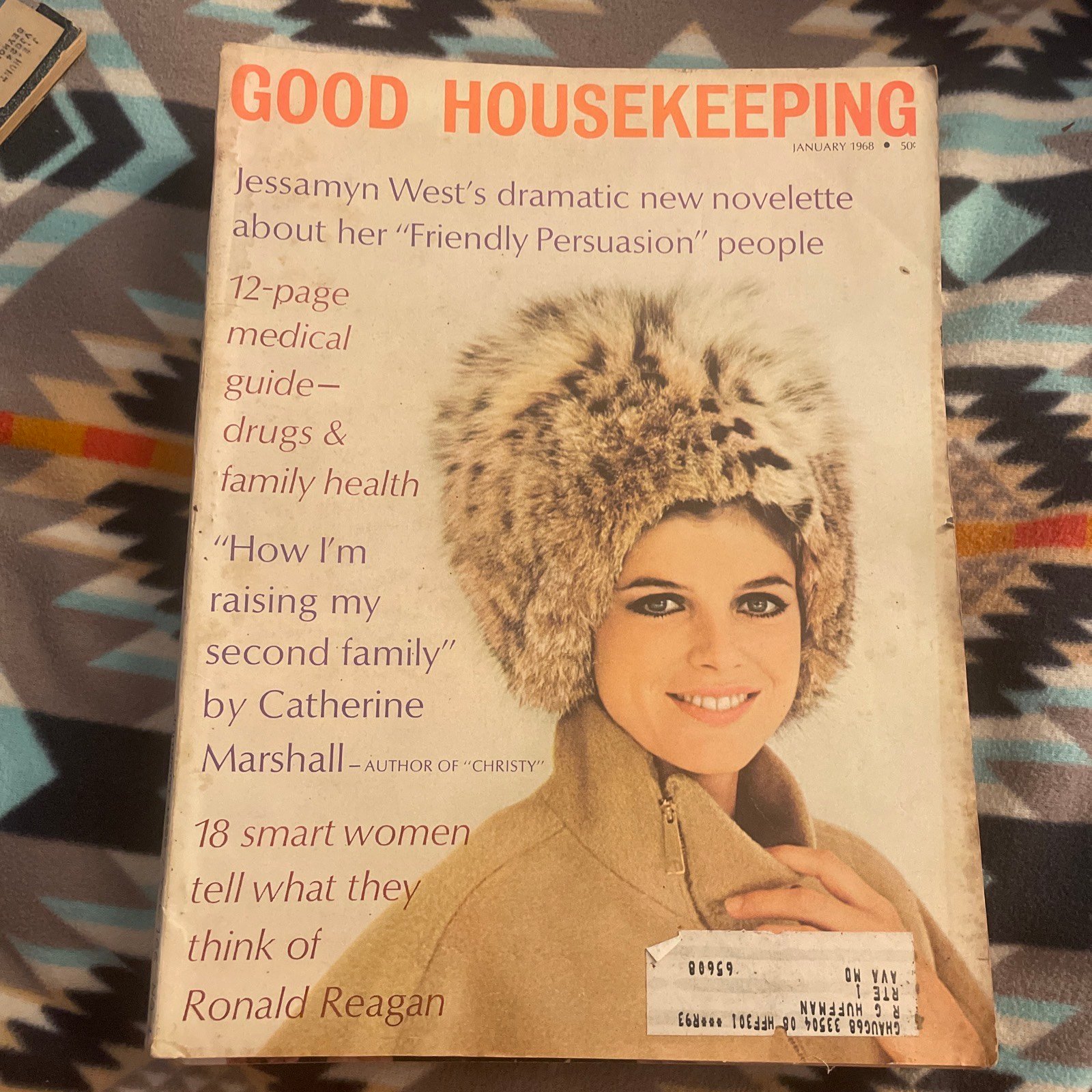 Good housekeeping magazines jan, feb, March, July, august 1968