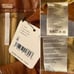 Free People Star Crossed Lovers Patent Leather Straight Leg Pants Brown Orange 8