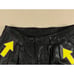 Michael Hoban North Beach Straight Leather Pants Size 30 Black Dark Pant Vintage